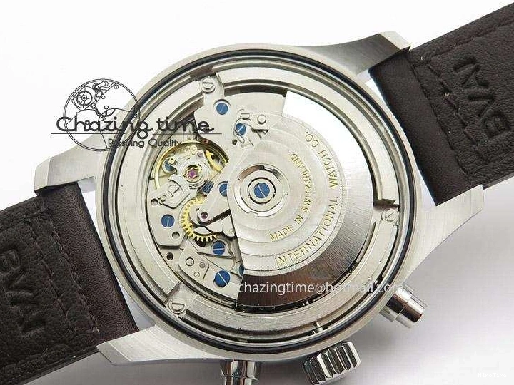 MIROTIME 0319 Pilot Chrono 377706 “Le Petit Prince” V6F Best Edition Blue Dial on Brown Leather Strap A Colorful 7387